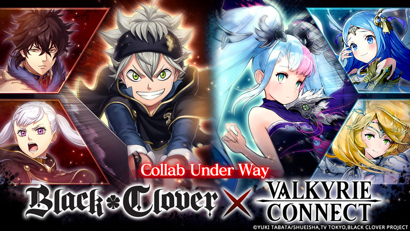 Collaboration Event with Popular Anime Black Clover Begins in Fantasy RPG  Valkyrie Connect! Players Can Get the Awakenable Collab Hero “Yuno” for  Free! - Ateam Entertainment Inc.