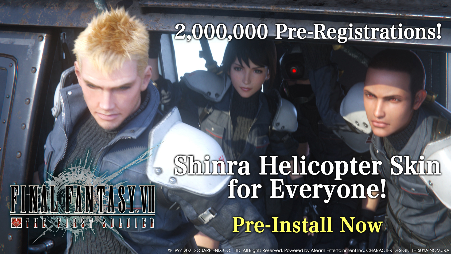 FINAL FANTASY VII THE FIRST SOLDIER Reaches Two Million Pre