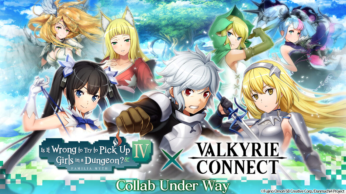 Collaboration Event with Popular Anime “Is It Wrong to Try to Pick Up Girls  in a Dungeon? Season 4” Begins in Fantasy RPG Valkyrie Connect! Players Can  Receive “Bell Cranel” for Free