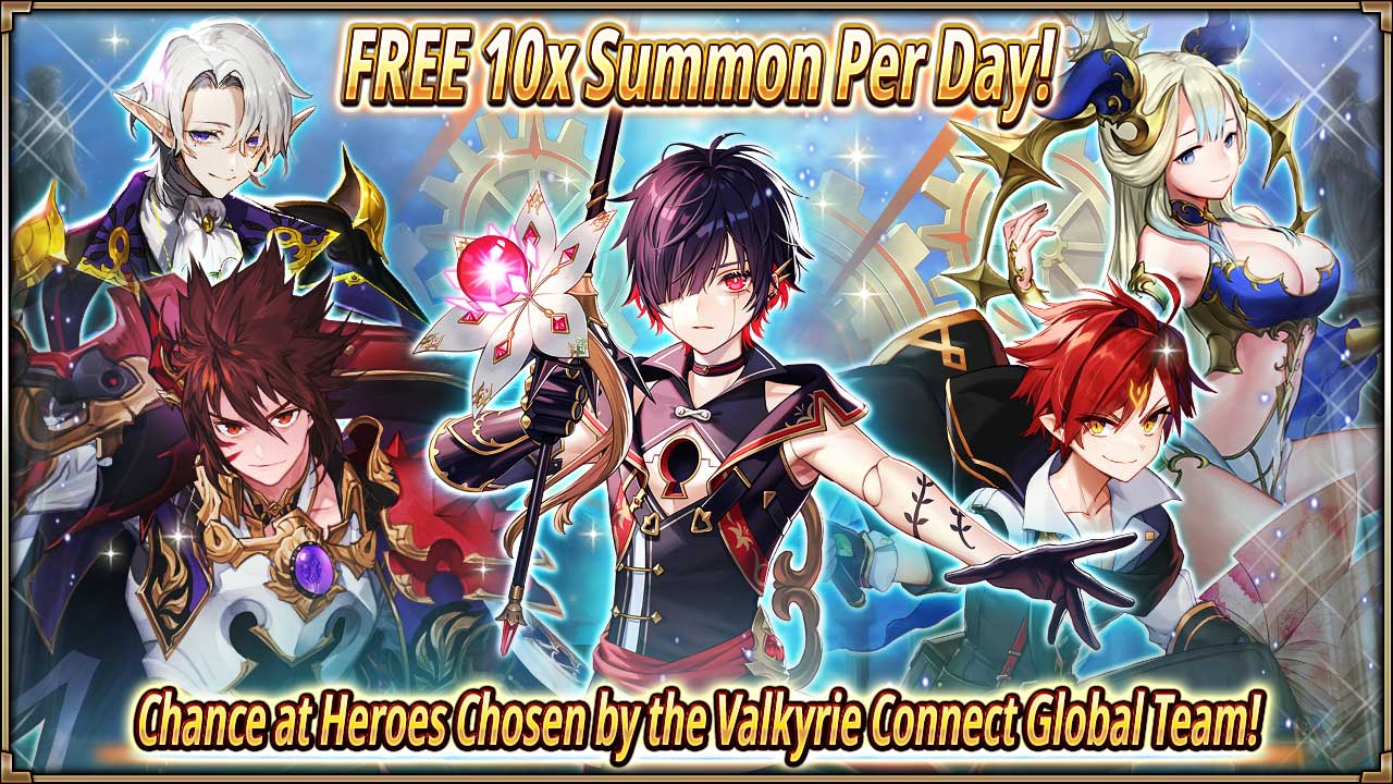 Collaboration Event with Popular Anime Series Fairy Tail Returns to Fantasy  RPG Valkyrie Connect Today! Players Can Get Zeref and Natsu for Free!