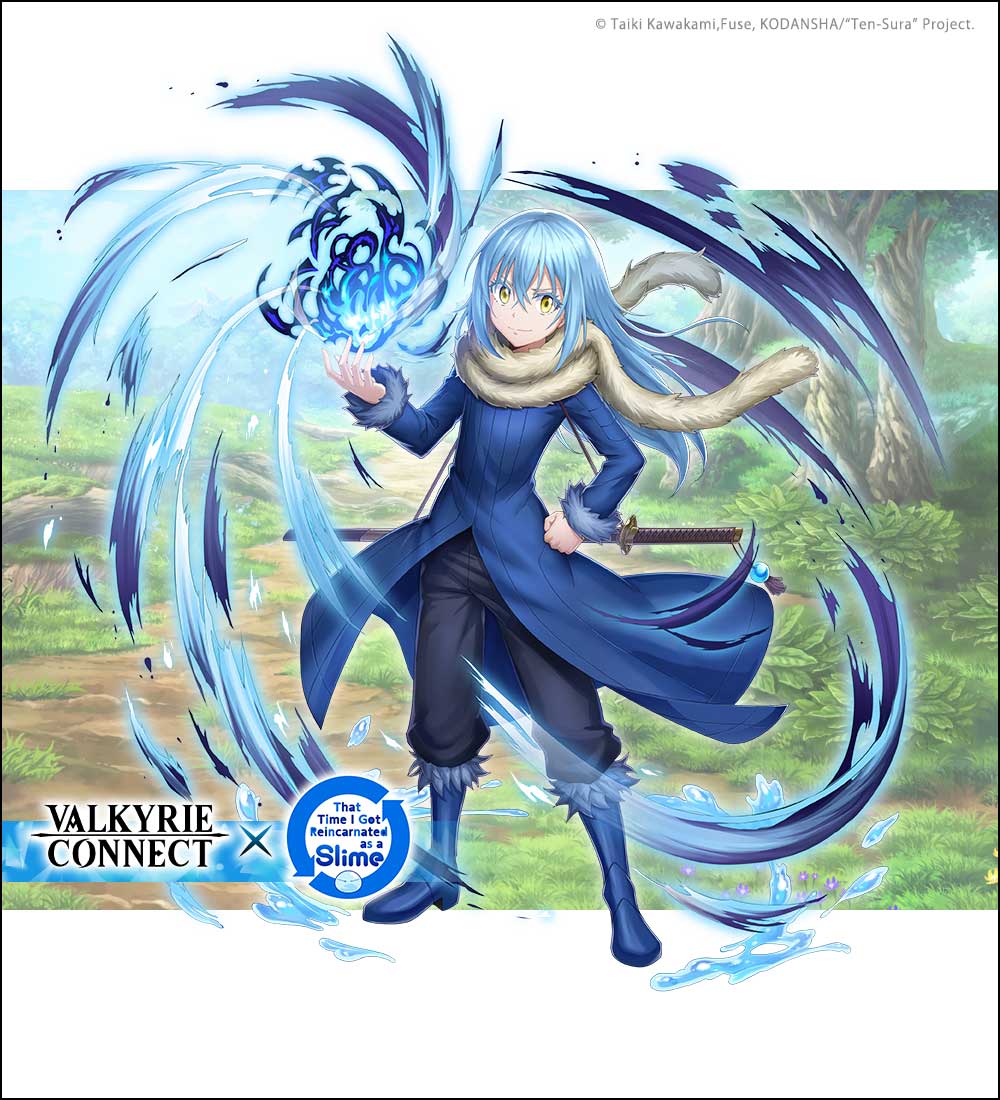 Collaboration Event with Popular Anime “That Time I Got Reincarnated as a  Slime” Begins in Fantasy RPG Valkyrie Connect! Players Can Receive “Ranga &  Rimuru (Slime)” for Free as an Event Reward! 