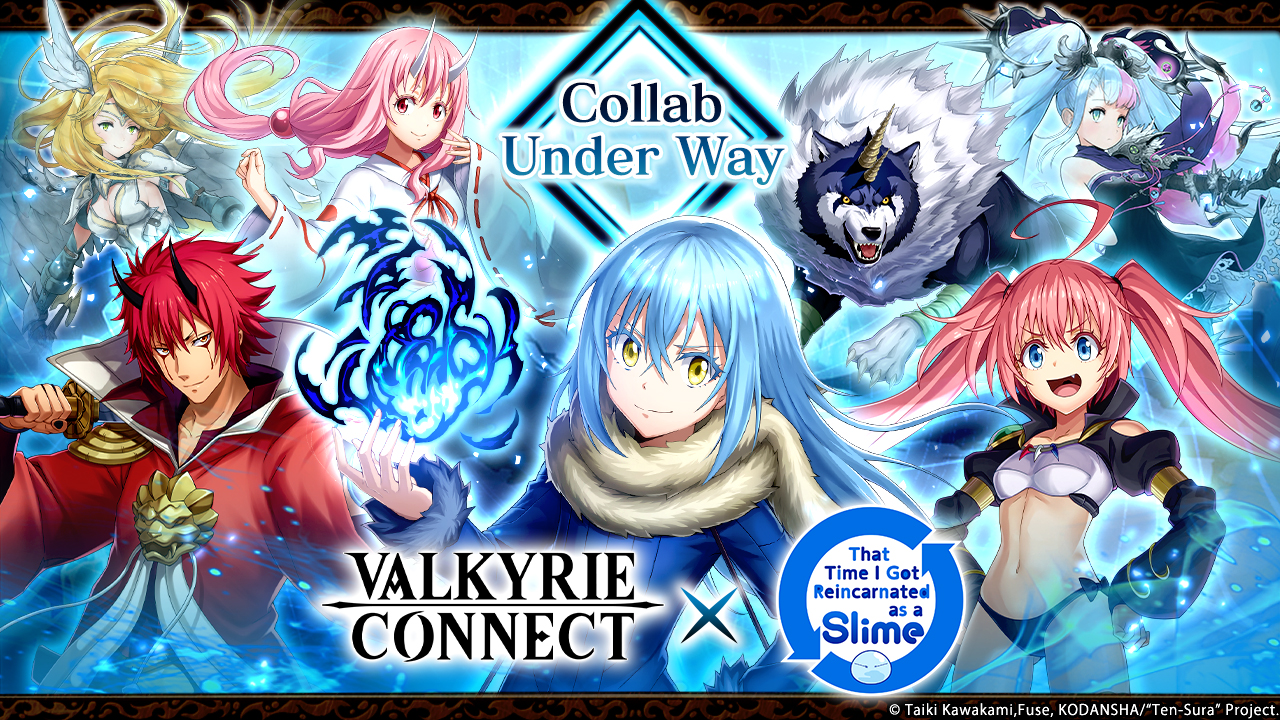 Collaboration Event with Popular Anime “That Time I Got Reincarnated as a  Slime” Begins in Fantasy RPG Valkyrie Connect! Players Can Receive “Ranga &  Rimuru (Slime)” for Free as an Event Reward! -