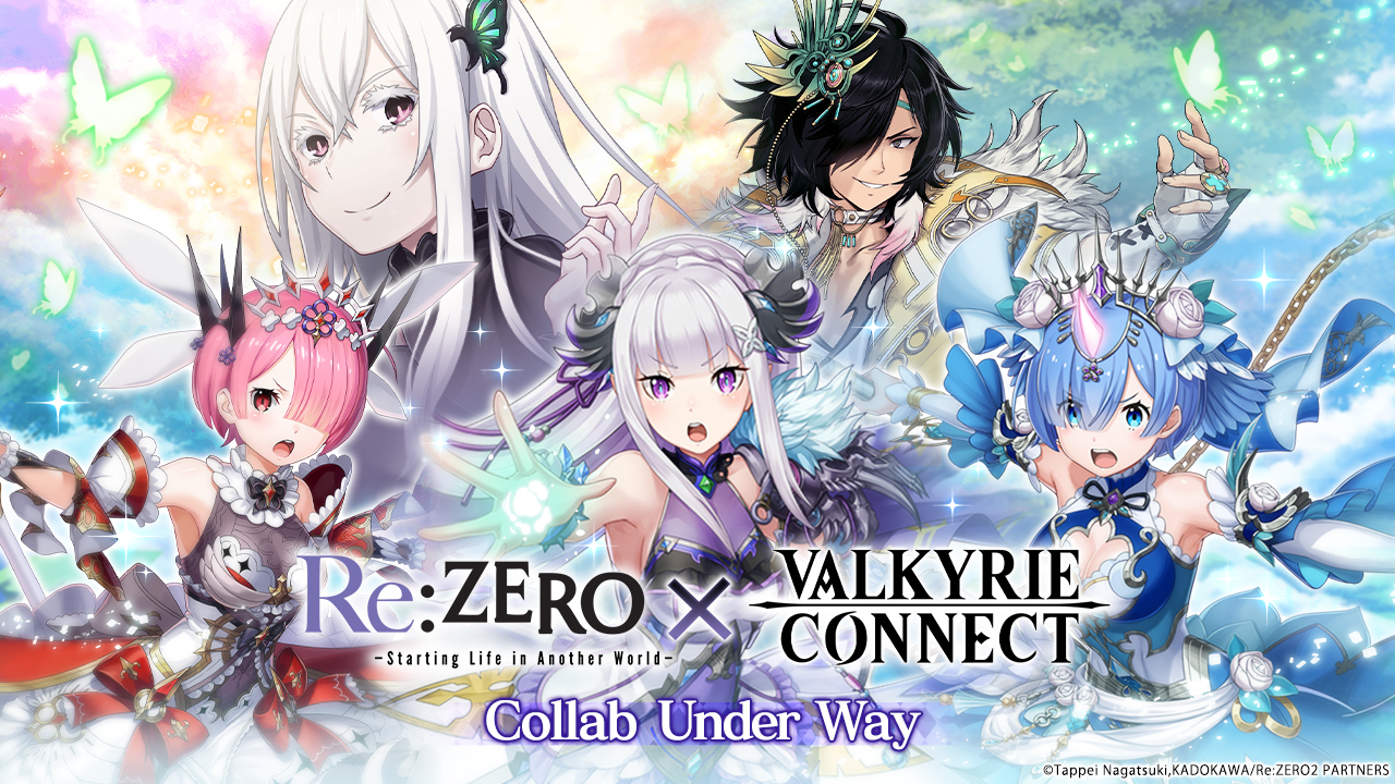 Collaboration Event with Popular Anime Series Fairy Tail Returns to Fantasy  RPG Valkyrie Connect Today! Players Can Get Zeref and Natsu for Free!