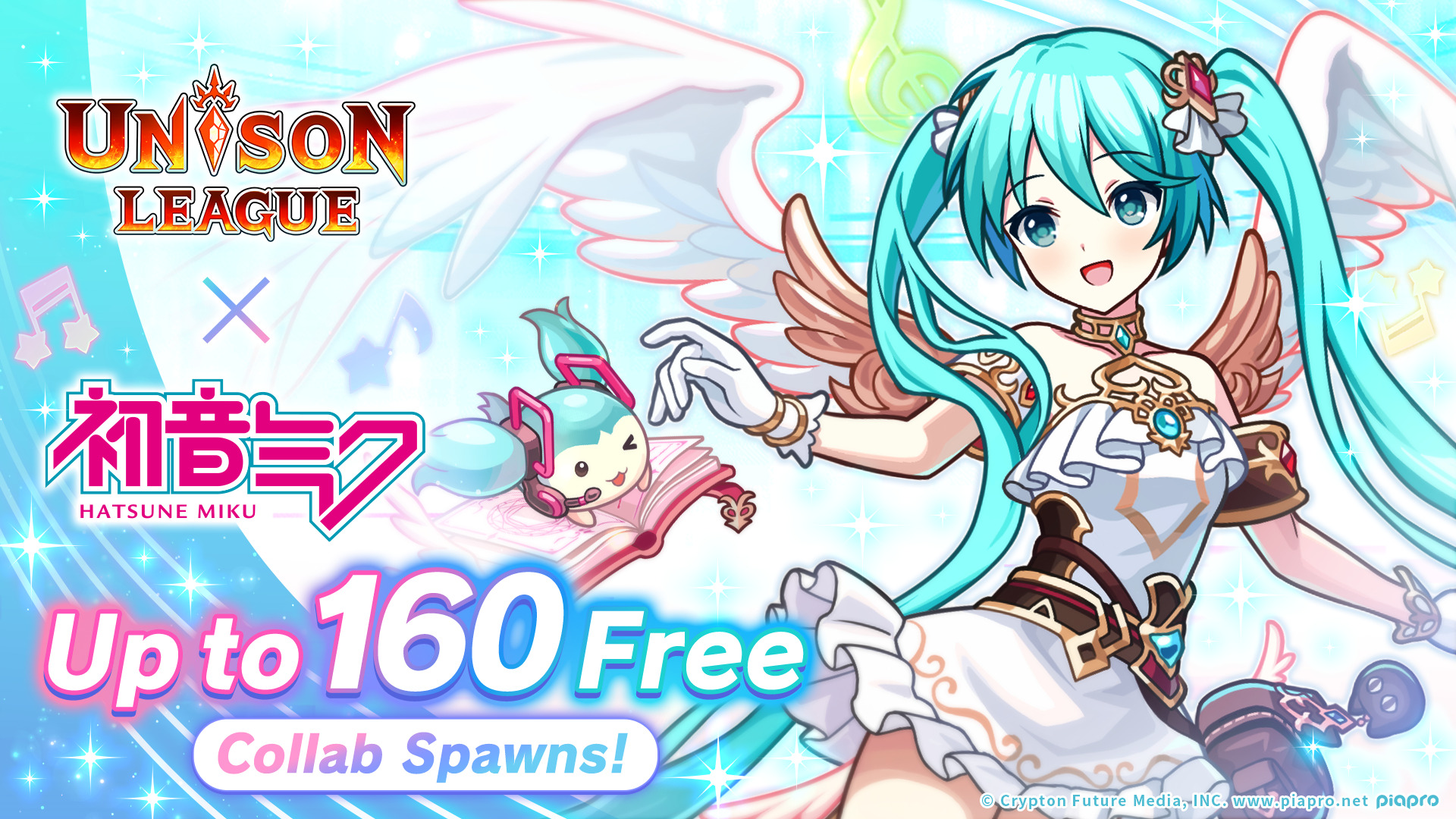 Unison League Collaborates with Hatsune Miku! Get Hatsune