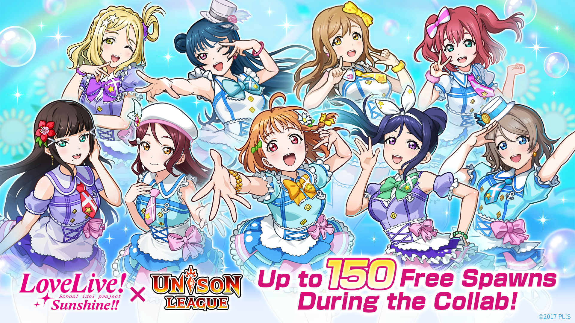 Unison League Collaborates with “Love Live! Sunshine!!”!Get the